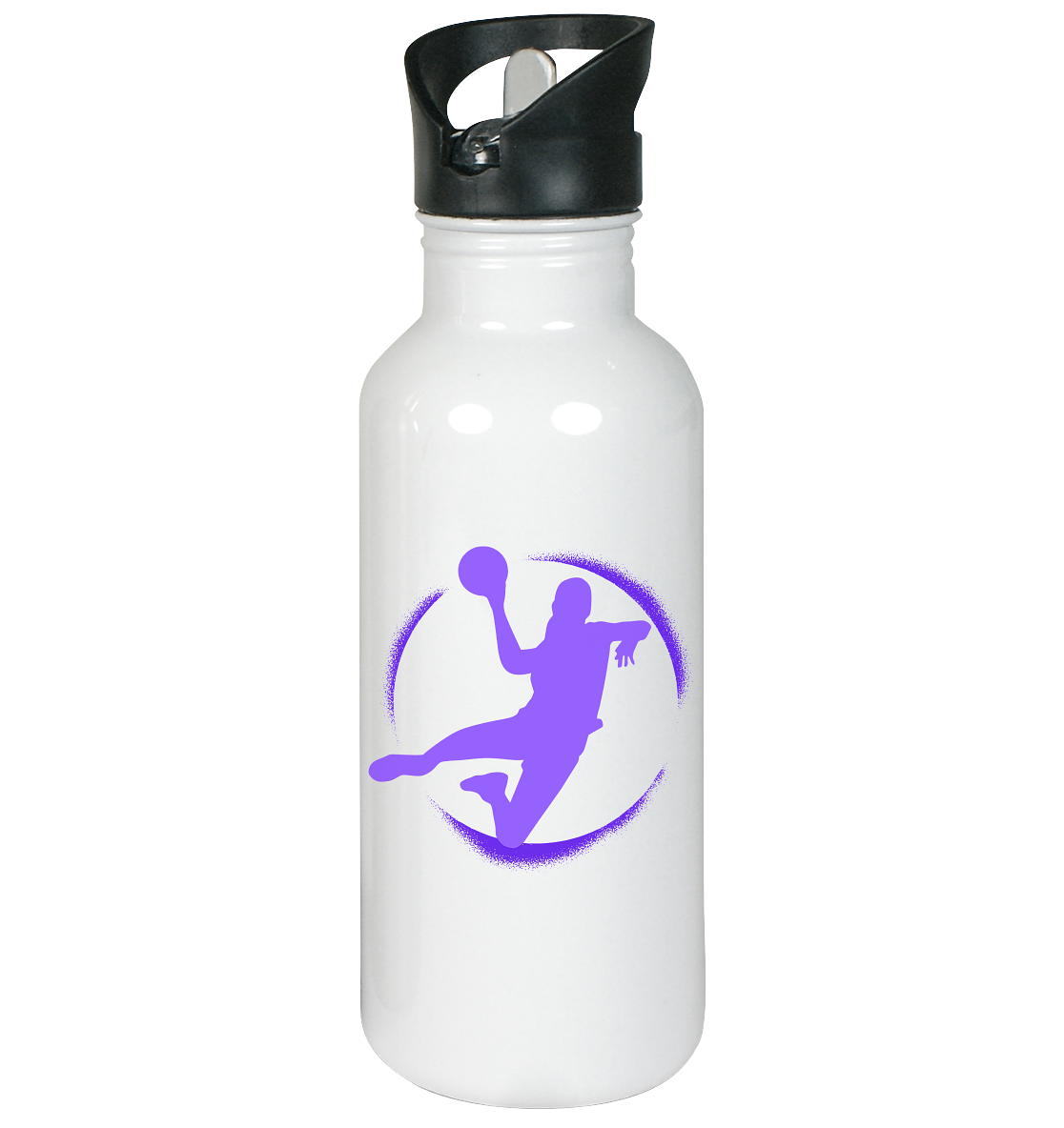 Handball Logo - Edelstahl-Trinkflasche
