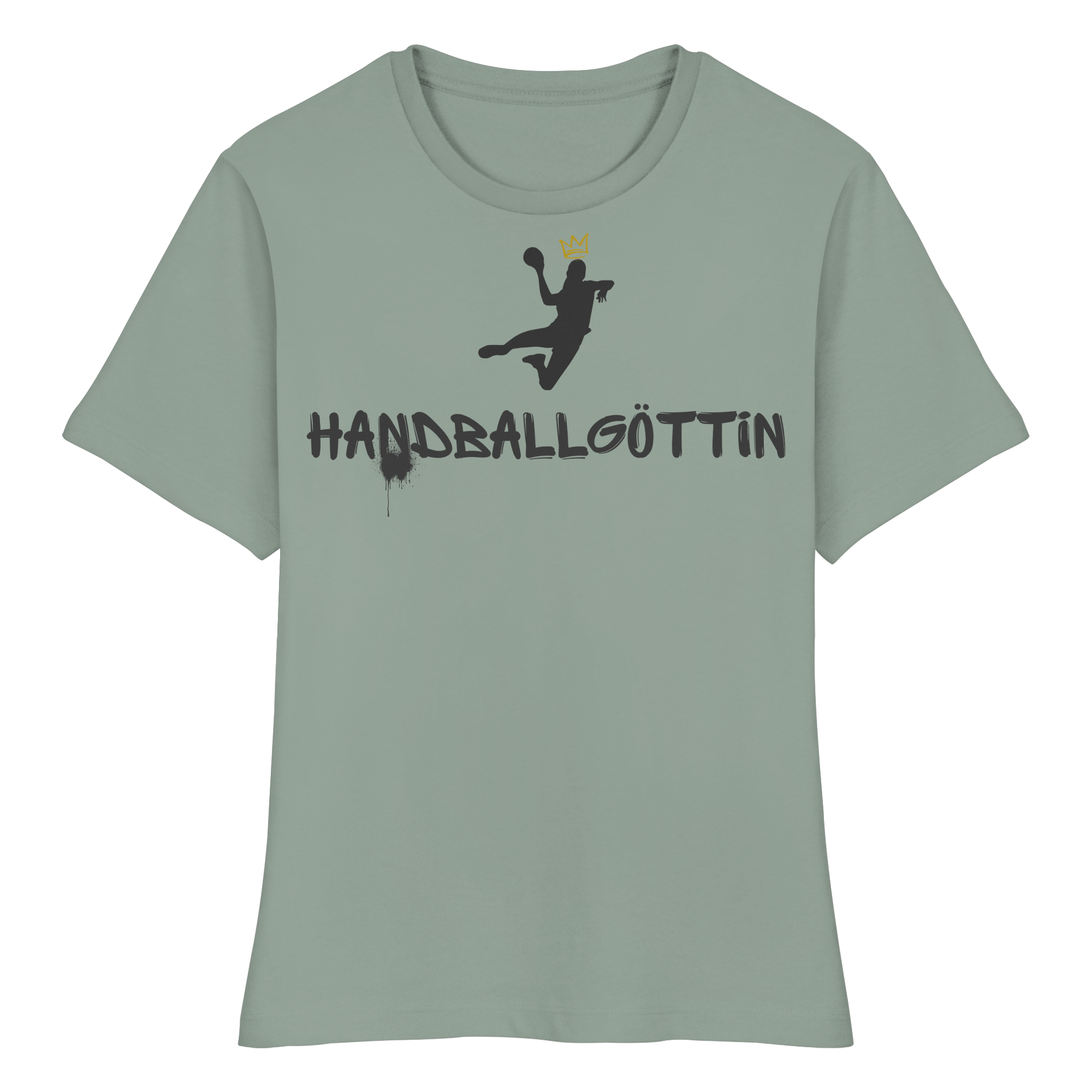 Handballgöttin - Fitted Ladies Organic Shirt
