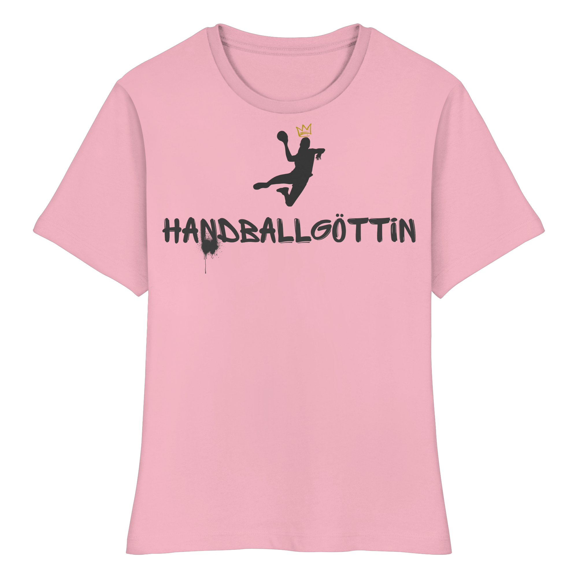 Handballgöttin - Fitted Ladies Organic Shirt