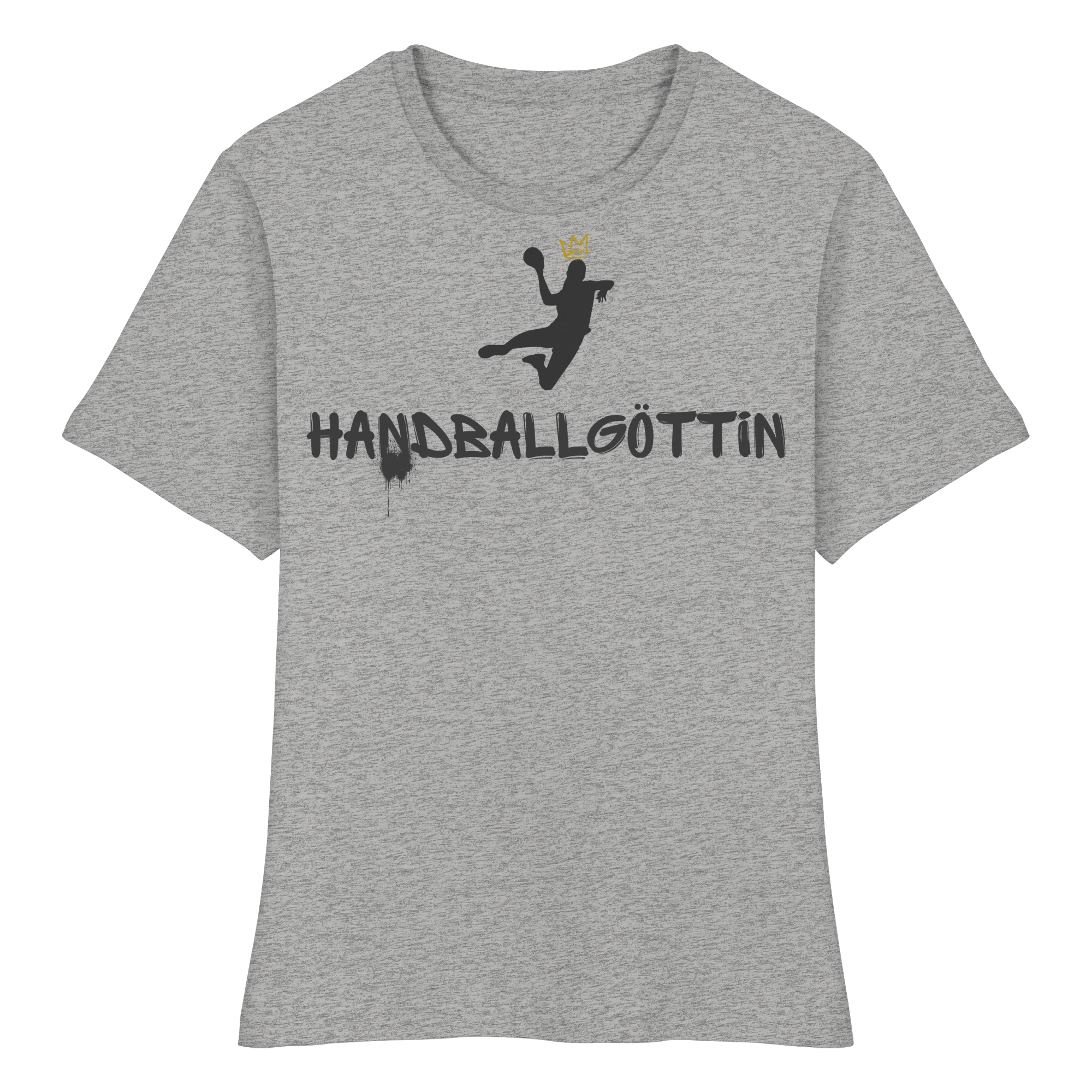 Handballgöttin - Fitted Ladies Organic Shirt