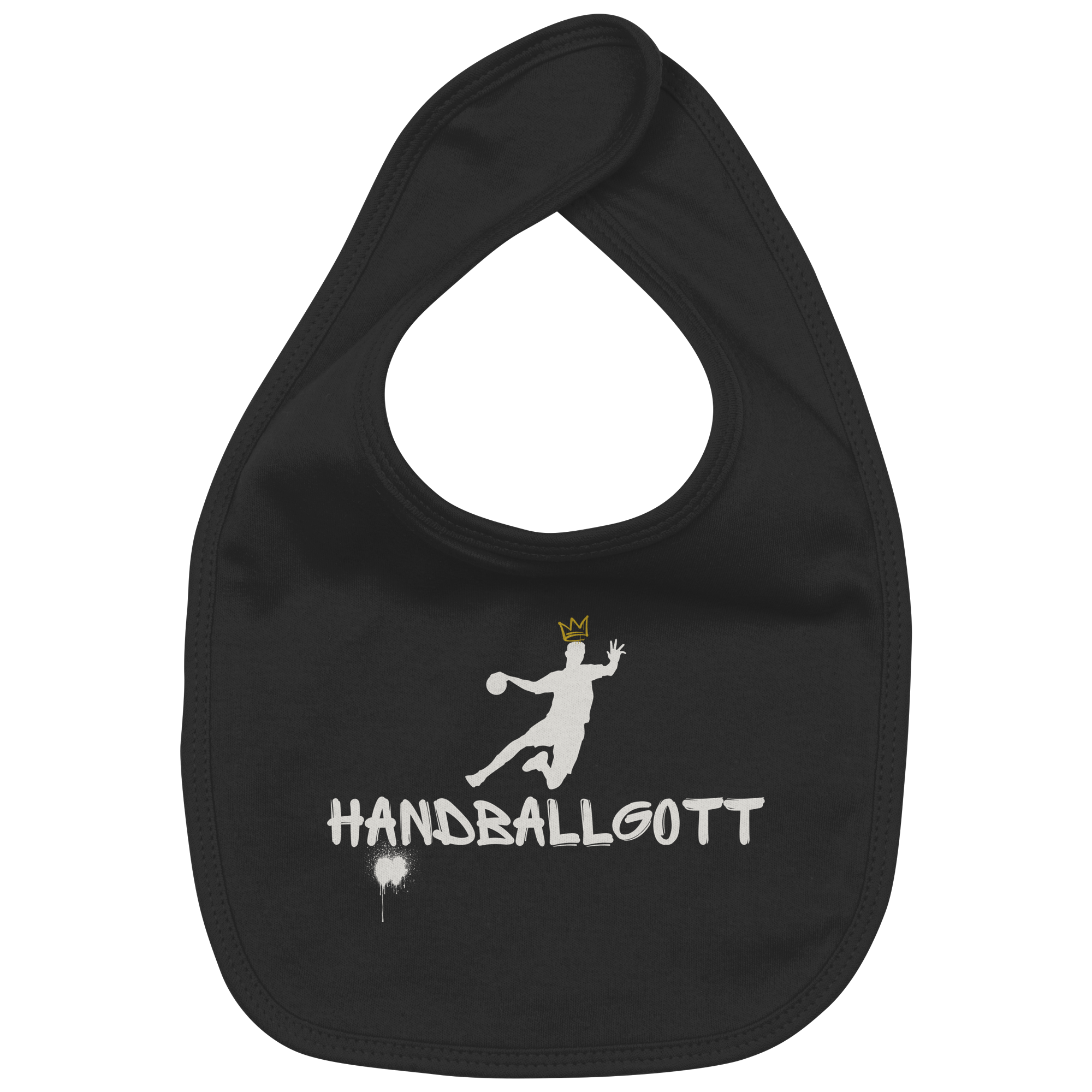 Handballgott ! - Organic Baby-Lätzchen