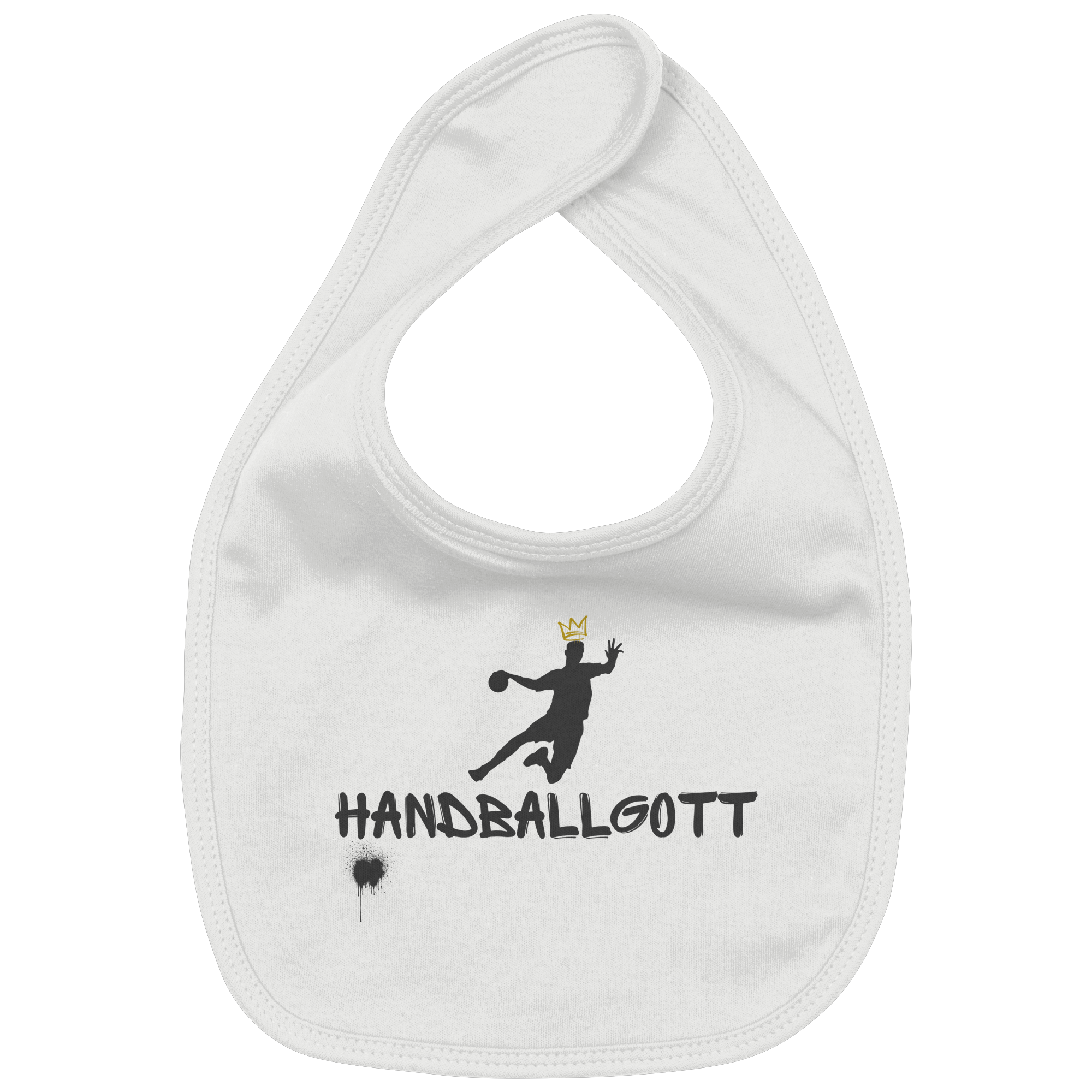 Handballgott ! - Organic Baby-Lätzchen