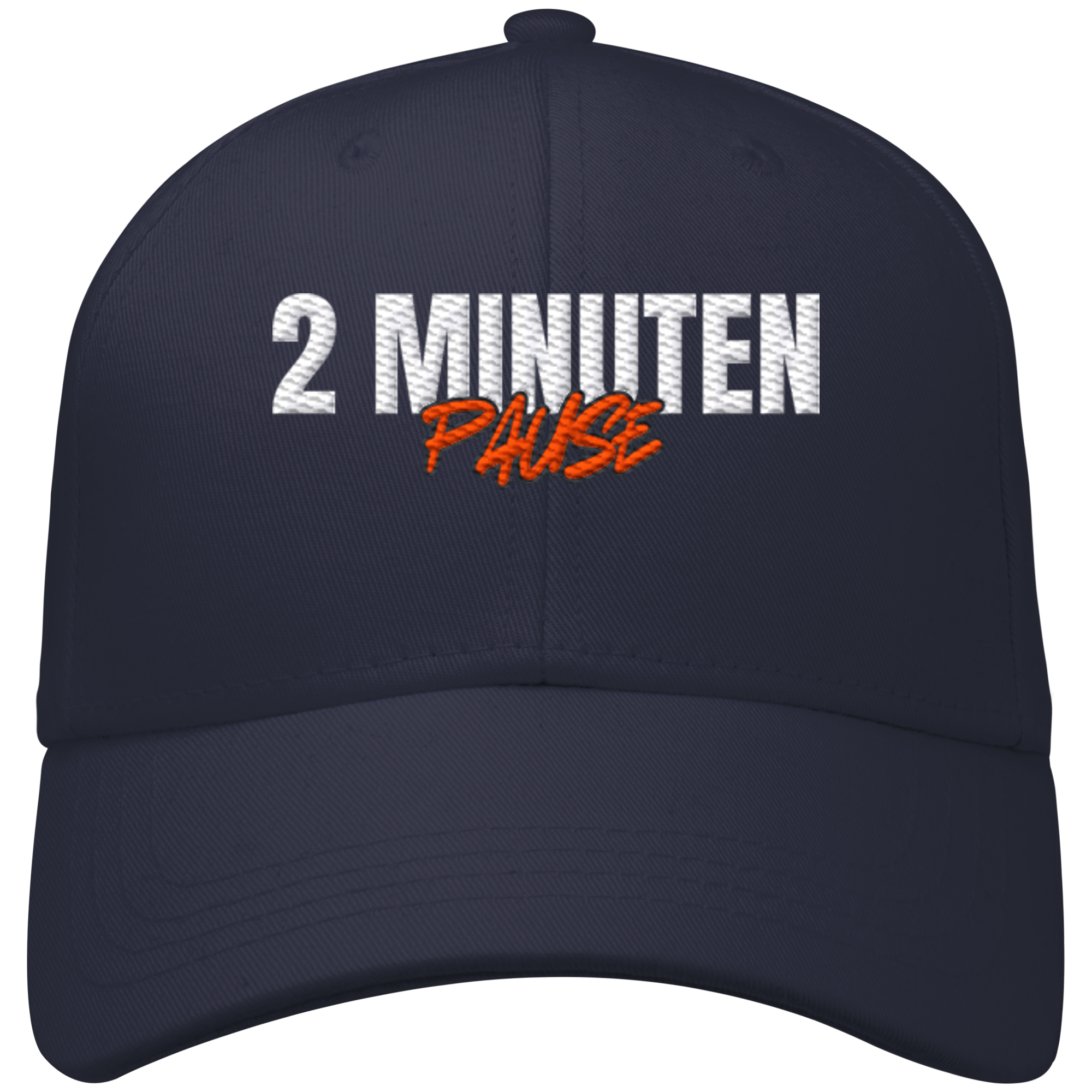 2 Minuten Pause Base Cap - Organic Baseball Cap
