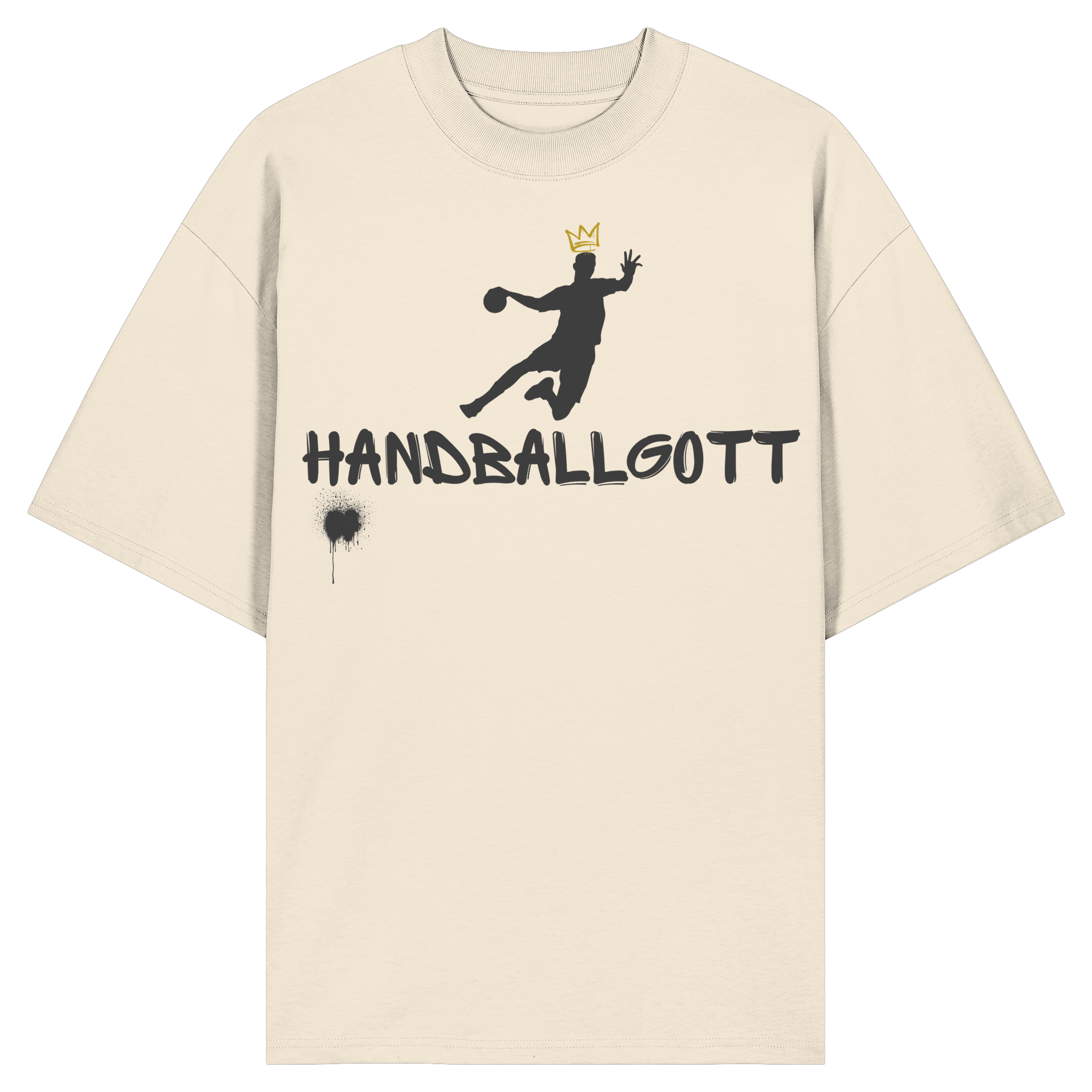 Handballgott ! - Organic Oversize Shirt
