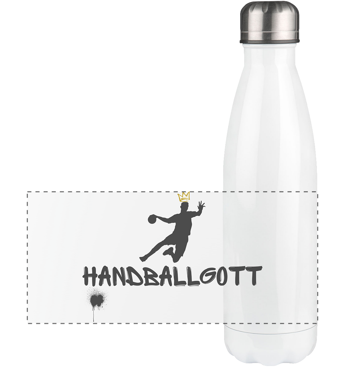 Handballgott ! - Panorama Thermoflasche 500ml