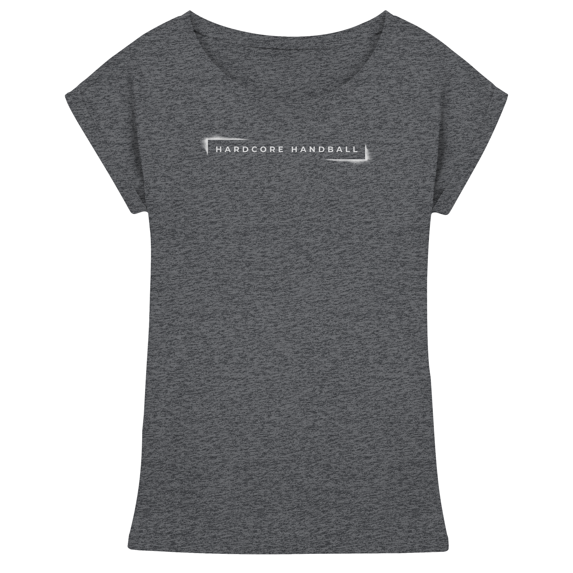 Hardcore Handball - Ladies Extended Shoulder T-Shirt