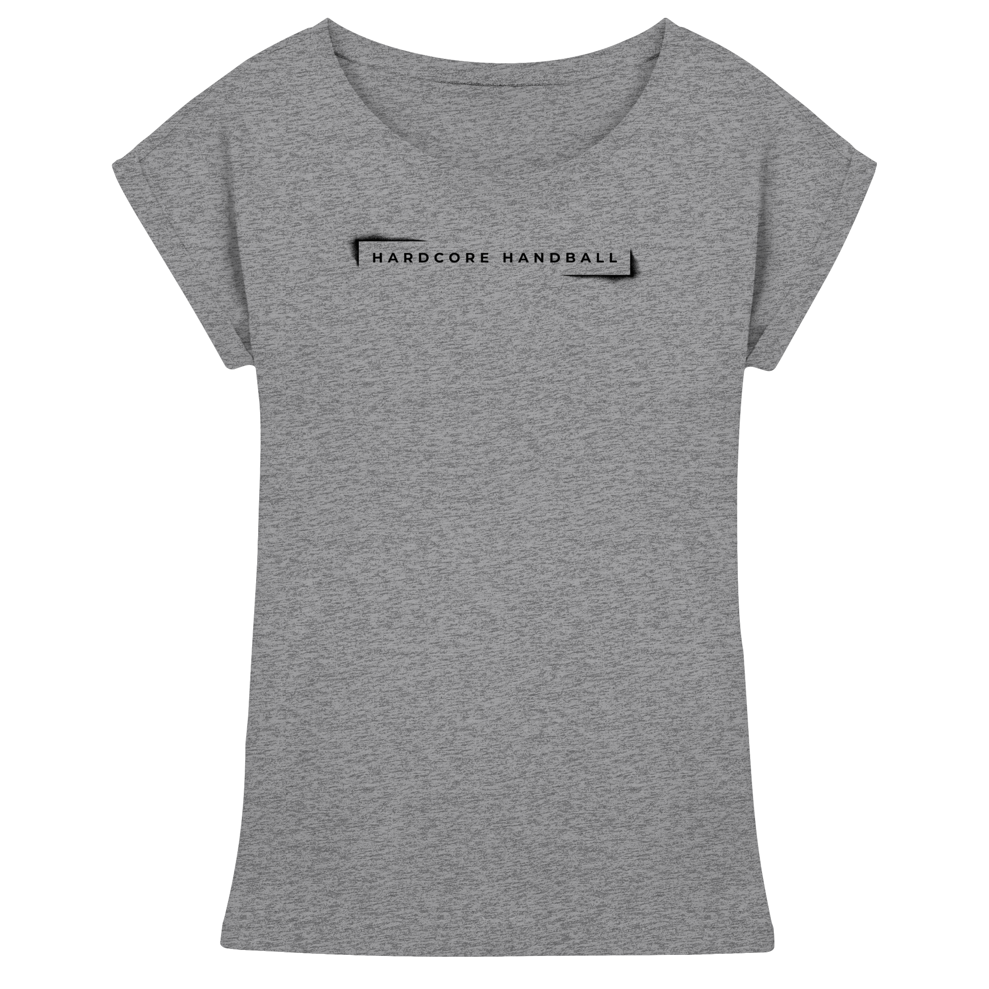 Hardcore Handball - Ladies Extended Shoulder T-Shirt