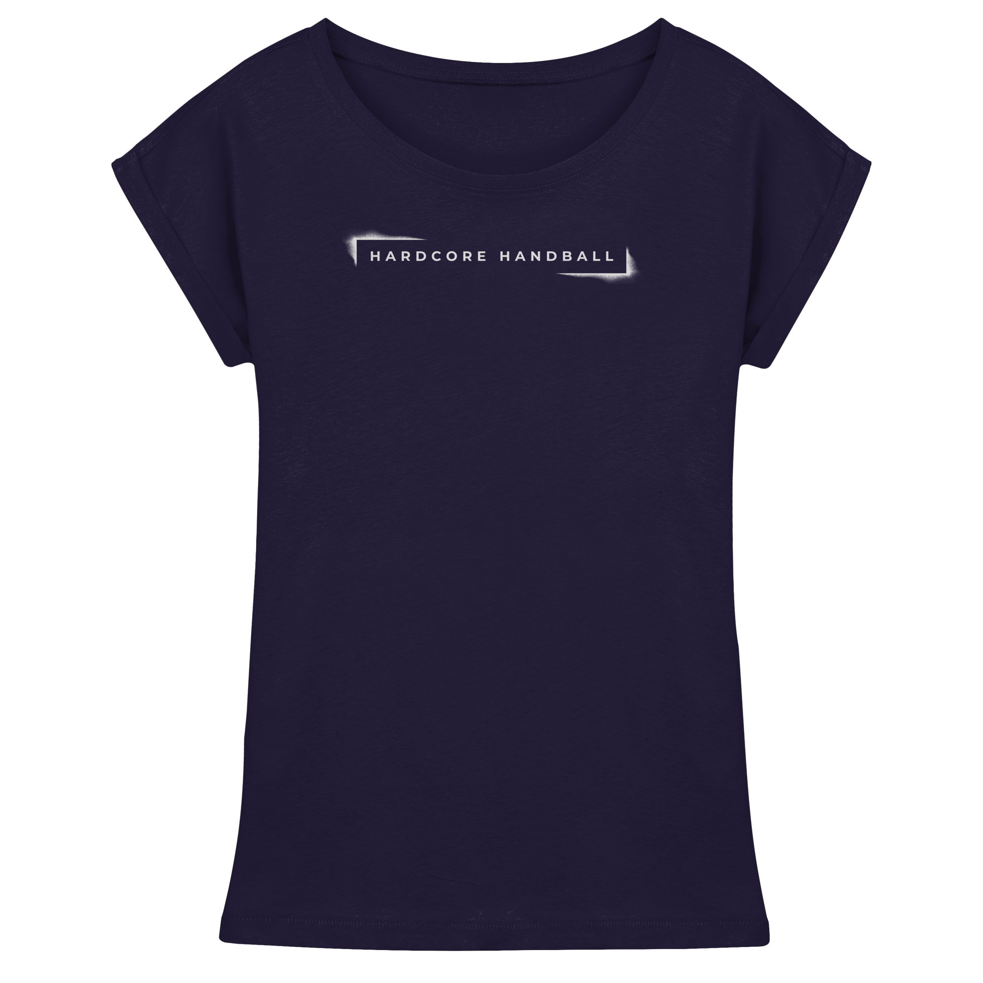 Hardcore Handball - Ladies Extended Shoulder T-Shirt