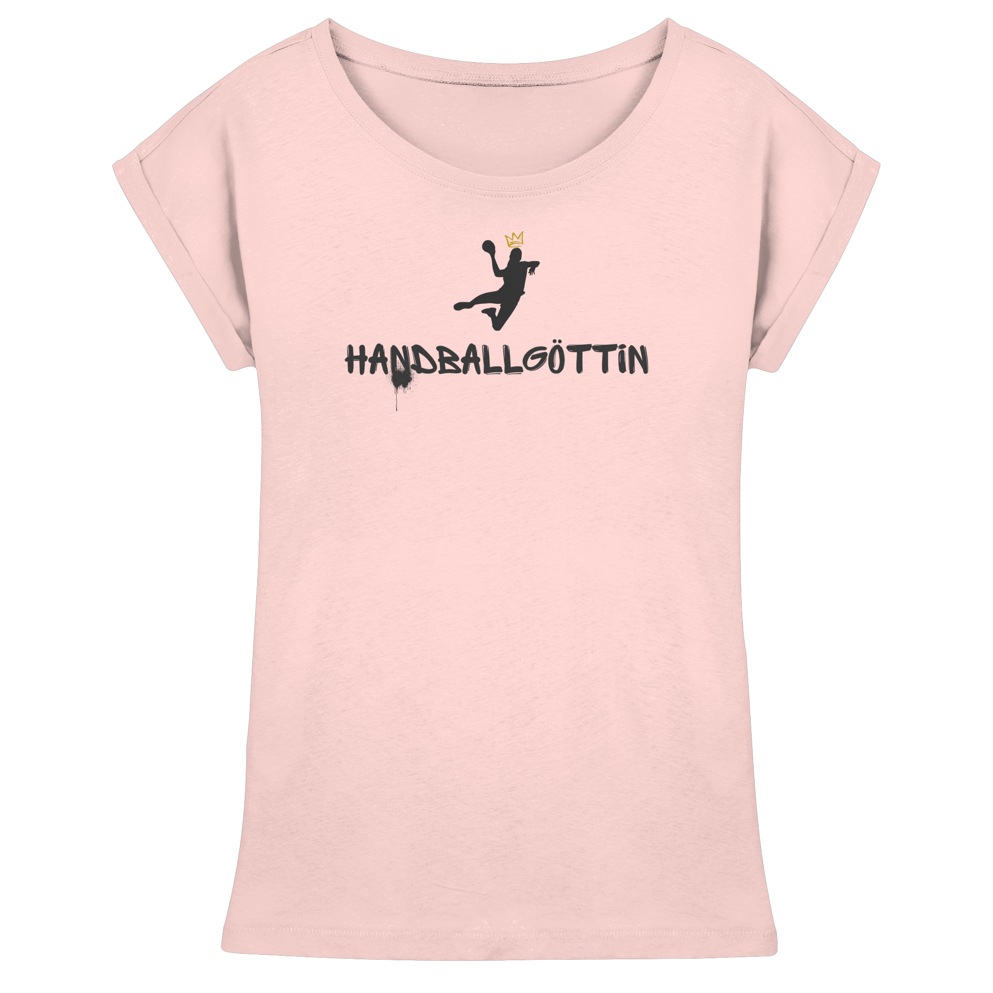 Handballgöttin - Ladies Extended Shoulder T-Shirt