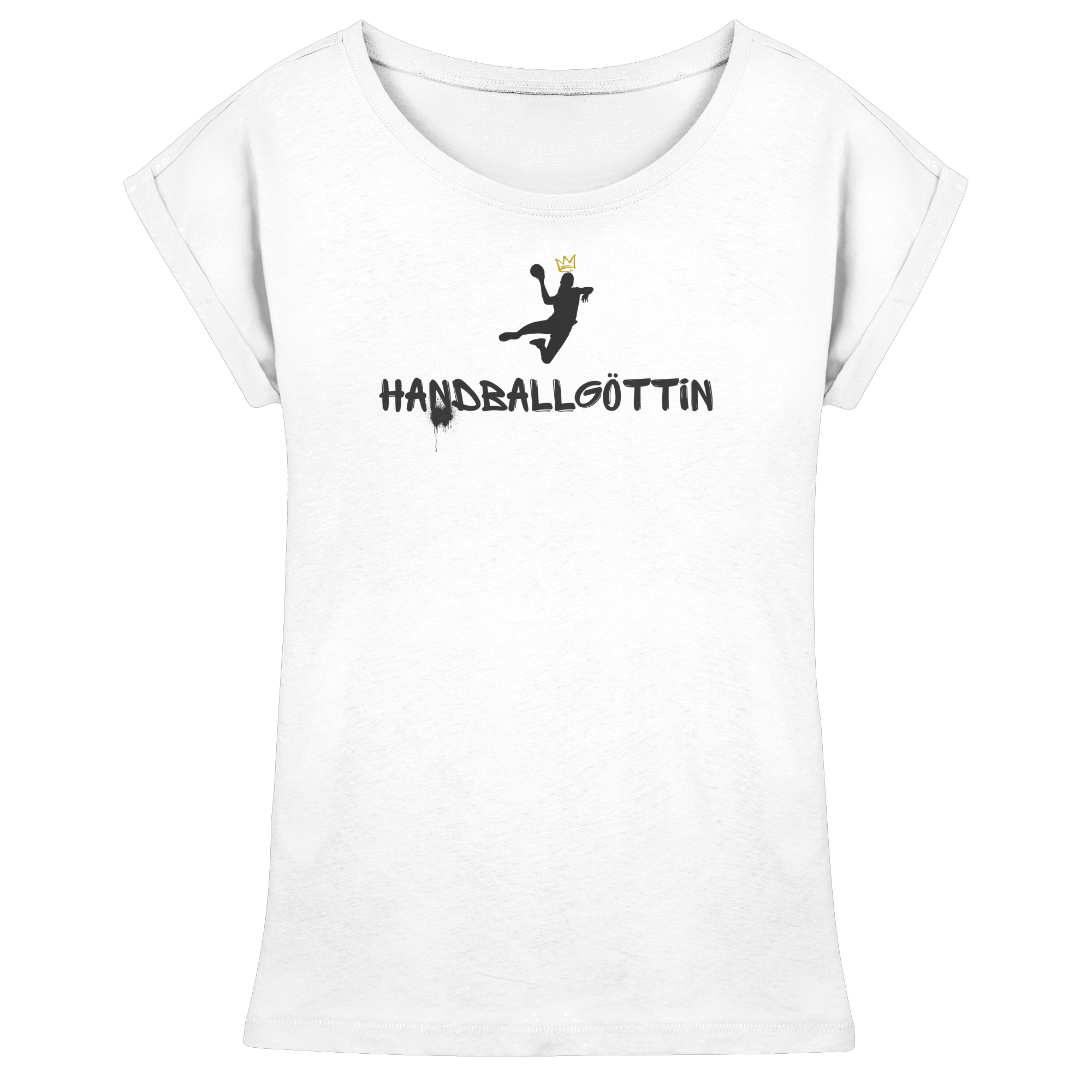 Handballgöttin - Ladies Extended Shoulder T-Shirt